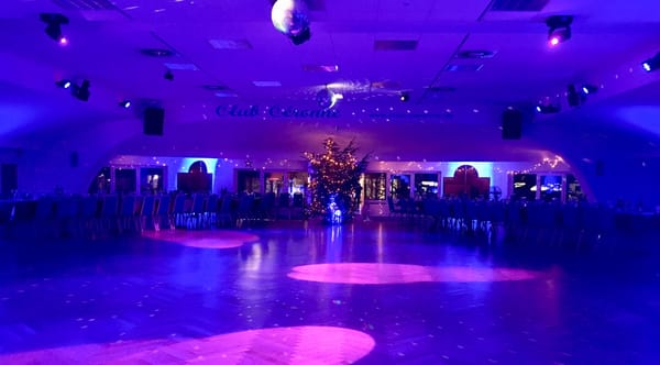Weihnachtsfeier im Club Céronne