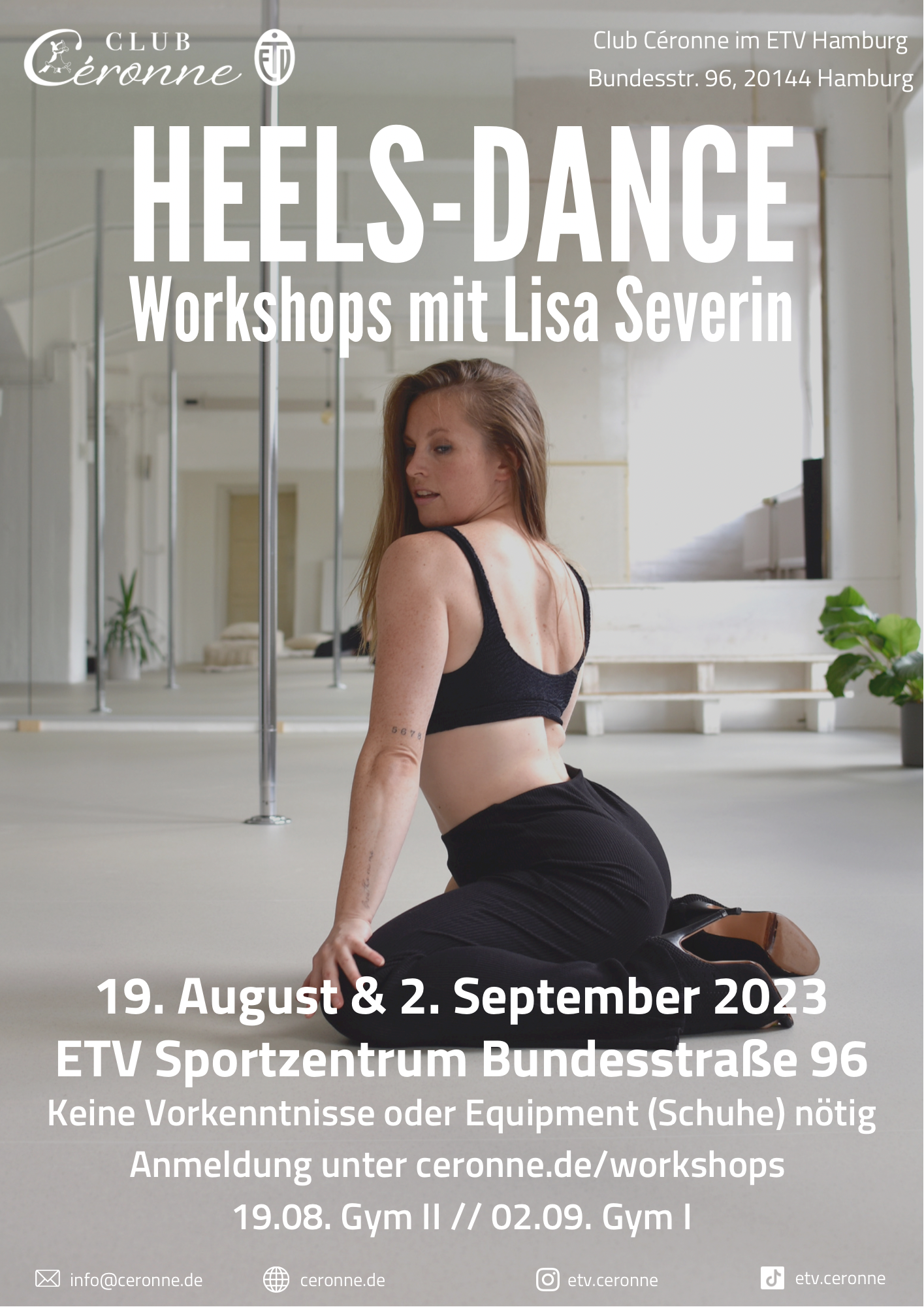 Heels Workshops im Club Céronne